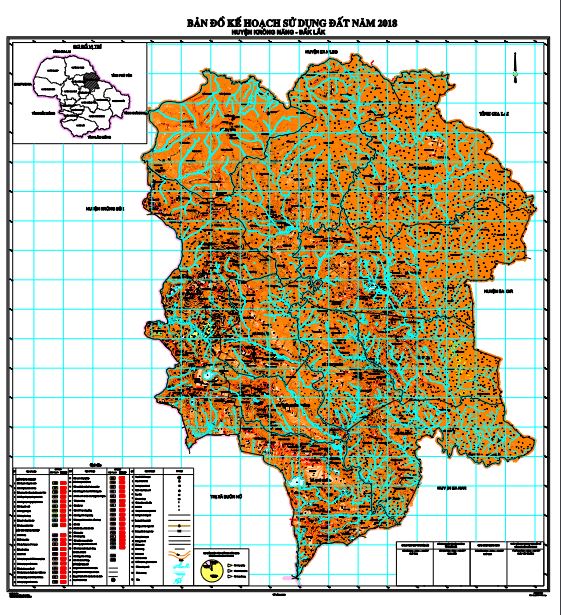Kế hoạch sử dụng đất năm 2018 của huyện Krông Năng