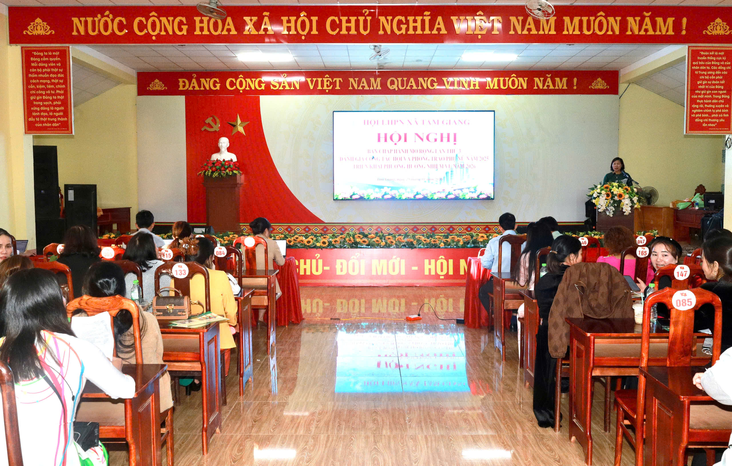 Hội LHPN xã Tam Giang tổ chức Hội nghị Ban chấp hành mở rộng lần thứ ba
