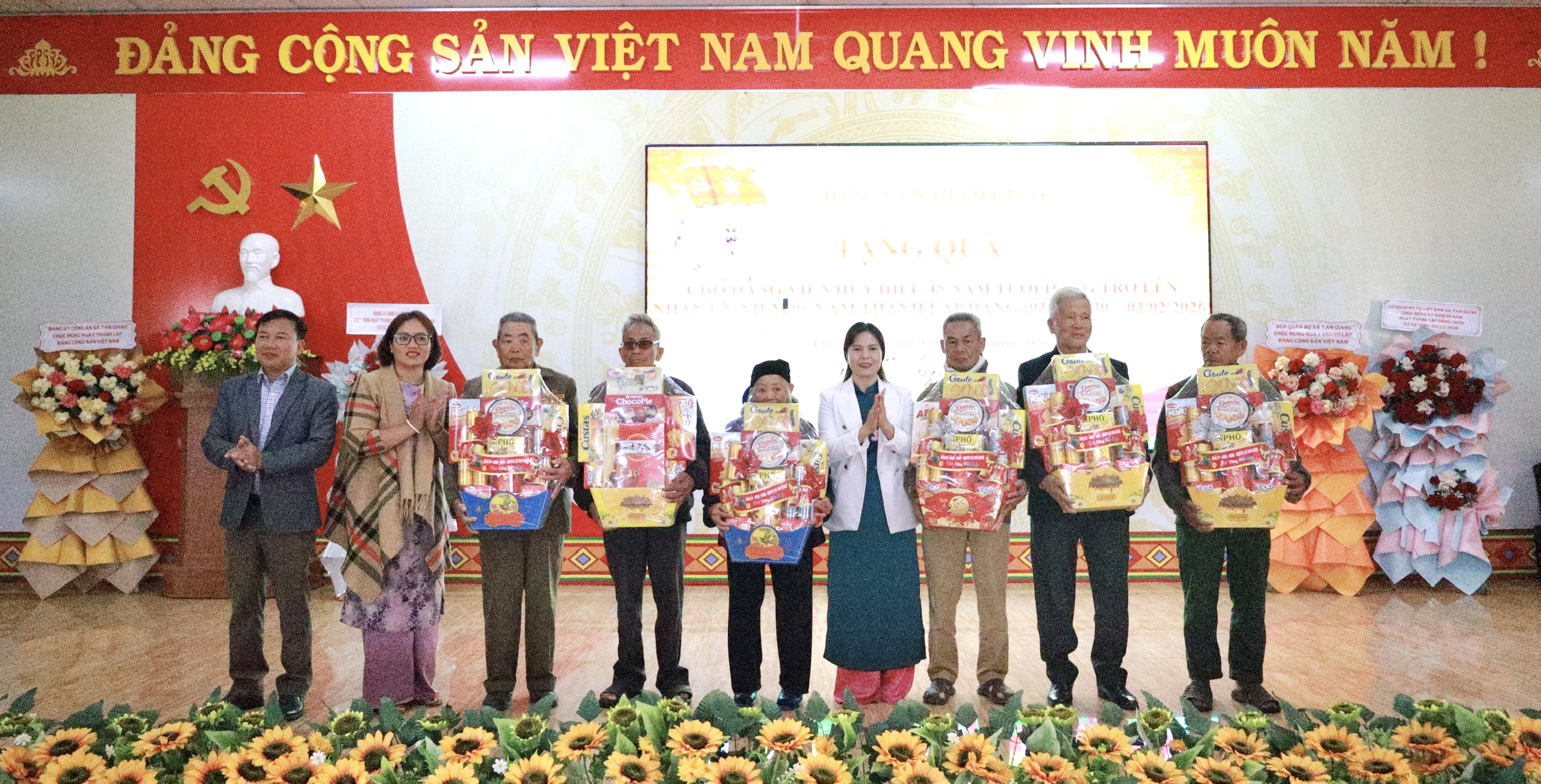 Đảng ủy xã Tam Giang, tỉnh Đăk Lăk tổ chức lễ kỷ niệm 96 năm ngày thành lập Đảng Cộng sản Việt Nam (03/02/1930 – 03/02/2026)